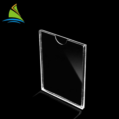 Top Grade Acrylic Sign Tampilan Holder Acrylic Tag Holder sertifikat CE