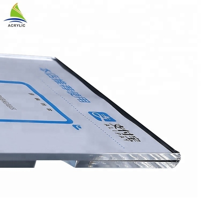 A5 Ringan Acrylic Sign Tampilan Stand Holder Mode Eropa Desain