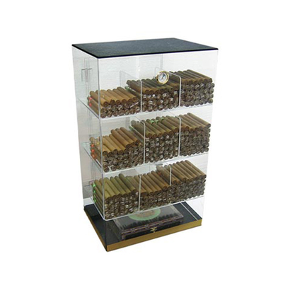 6mm Acrylic Display Display Kasus Humidor Acrylic Cigar Tampilan Kabinet