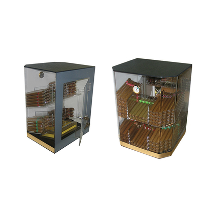 6mm Acrylic Display Display Kasus Humidor Acrylic Cigar Tampilan Kabinet
