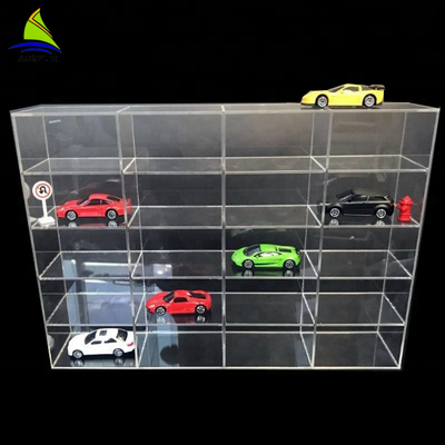 Tampilan Dinding Akrilik Komersial Mainan Mainan Akrilik Display Mainan Showcase Dinding