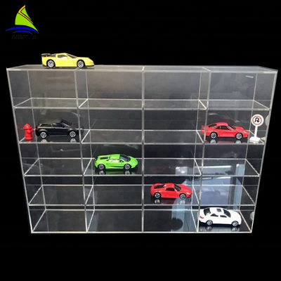 Tampilan Dinding Akrilik Komersial Mainan Mainan Akrilik Display Mainan Showcase Dinding