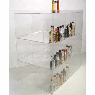 Eco - Friendly Acrylic Countertop Tampilan Kasus Custom Acrylic Display Cabinet