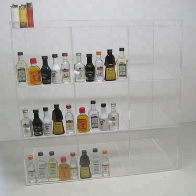 Eco - Friendly Acrylic Countertop Tampilan Kasus Custom Acrylic Display Cabinet
