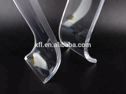 Custom U Shape desain acrylic display headphone berdiri
