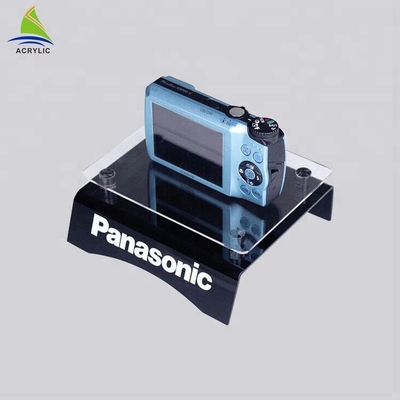 Desain Modern Hitam Batal Acrylic Tampilan Kamera Digital Berdiri Perlawanan Terbakar