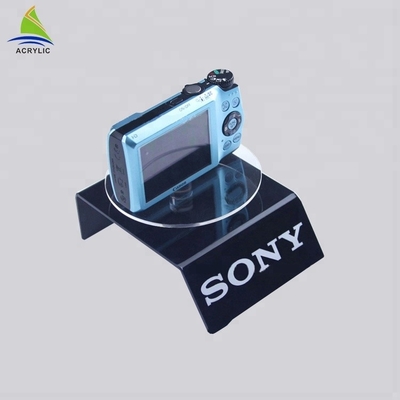 Desain Modern Hitam Batal Acrylic Tampilan Kamera Digital Berdiri Perlawanan Terbakar