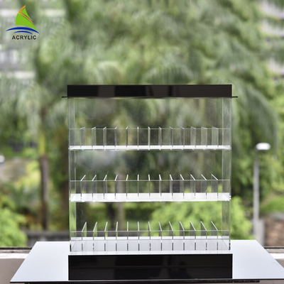 Eco - Friendly Acrylic Shop Display Batal Acrylic Rak Display Rokok Elektronik