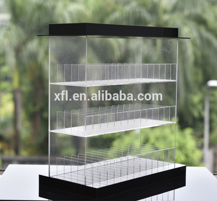 Eco - Friendly Acrylic Shop Display Batal Acrylic Rak Display Rokok Elektronik