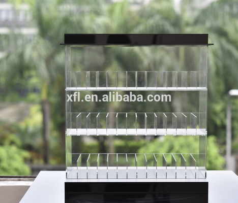 Eco - Friendly Acrylic Shop Display Batal Acrylic Rak Display Rokok Elektronik