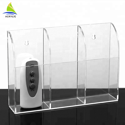 Dinding Dipasang Rak Display Akrilik Kotak Penyimpanan Ponsel Rak Plexiglass Berdiri
