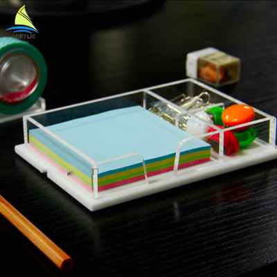 Batal Acrylic Shop Display Plexiglass Penyimpanan Pallet Acrylic Office Tray Organizer