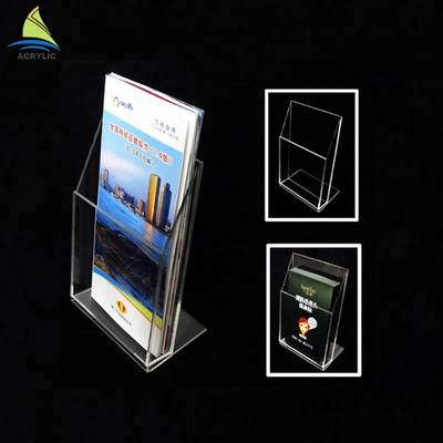 Disesuaikan Pemegang Akrilik Sastra Eco - Friendly Acrylic Card Stand