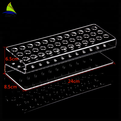 Profesional Acrylic Display Produk Berdiri Meja Organizer Acrylic Shop Pen Holder