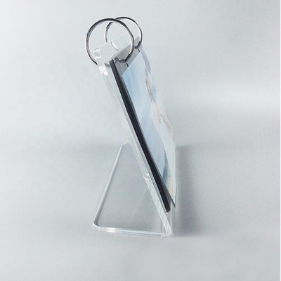 L Bentuk Kustom Batal Acrylic Bingkai Foto / Bingkai Foto Keluarga