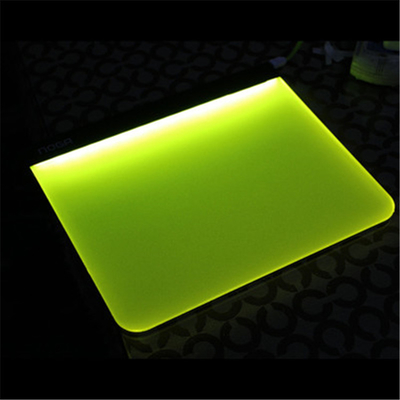 Anime Akrilik Kustom Sederhana Dan Bergaya Gaming Led Mouse Pad 3d