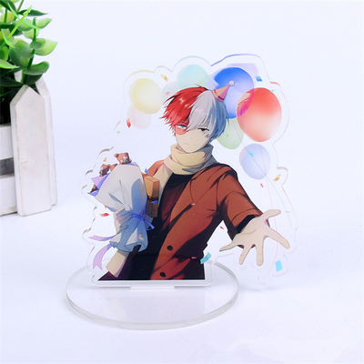 Kustom Layar Akrilik Standee Kreatif Anime Foto Dicetak Iklan Meja Standee