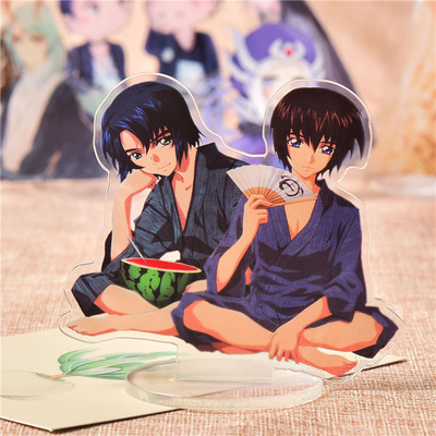 Kustom Layar Akrilik Standee Kreatif Anime Foto Dicetak Iklan Meja Standee