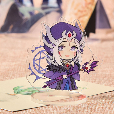 Kustom Layar Akrilik Standee Kreatif Anime Foto Dicetak Iklan Meja Standee