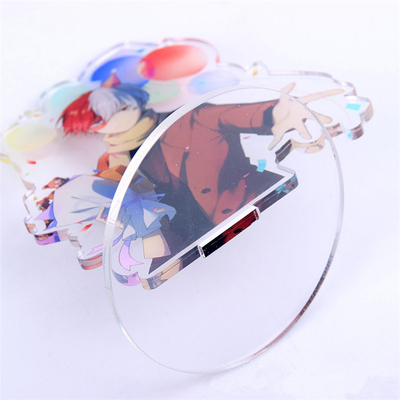 Kustom Layar Akrilik Standee Kreatif Anime Foto Dicetak Iklan Meja Standee