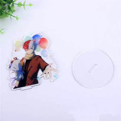 Kustom Layar Akrilik Standee Kreatif Anime Foto Dicetak Iklan Meja Standee