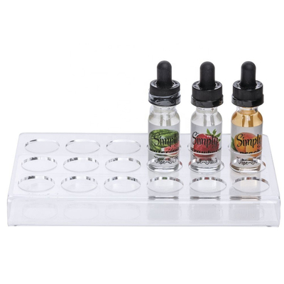 Stand Kualitas Tinggi Kustom 18 Botol Batal E-liquid Acrylic Display