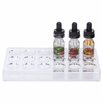 Stand Kualitas Tinggi Kustom 18 Botol Batal E-liquid Acrylic Display