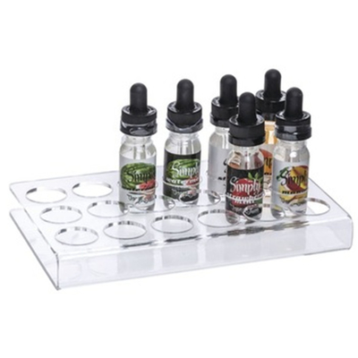 Stand Kualitas Tinggi Kustom 18 Botol Batal E-liquid Acrylic Display