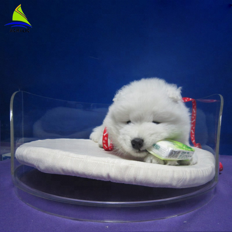 Acrylic Pet Bed Cave House Untuk Anjing Dan Kucing Acrylic Dining Room Chairs