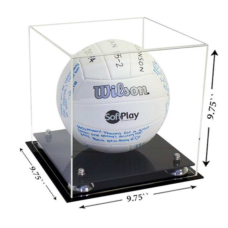 Toko Acrylic Display Box Acrylic Display Containers Untuk Voli Layanan OEM